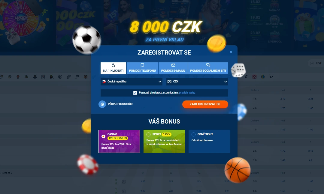 Registrace a přihlášení do Mostbet online casino Registrace a přihlášení do Mostbet casino